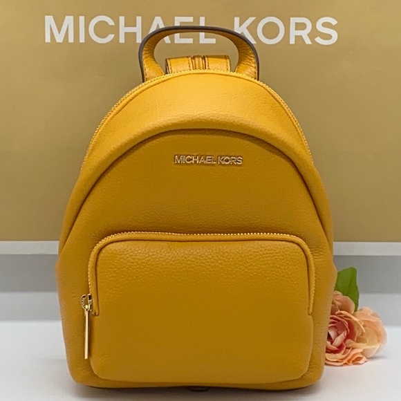 Michael Kors Handbags - MICHAEL KORS ERIN SM CONVERTIBLE BACKPACK MARIGOlD